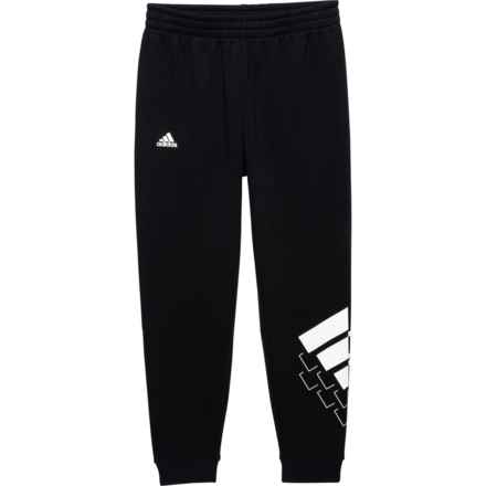adidas Big Girls Graphic Joggers in Black