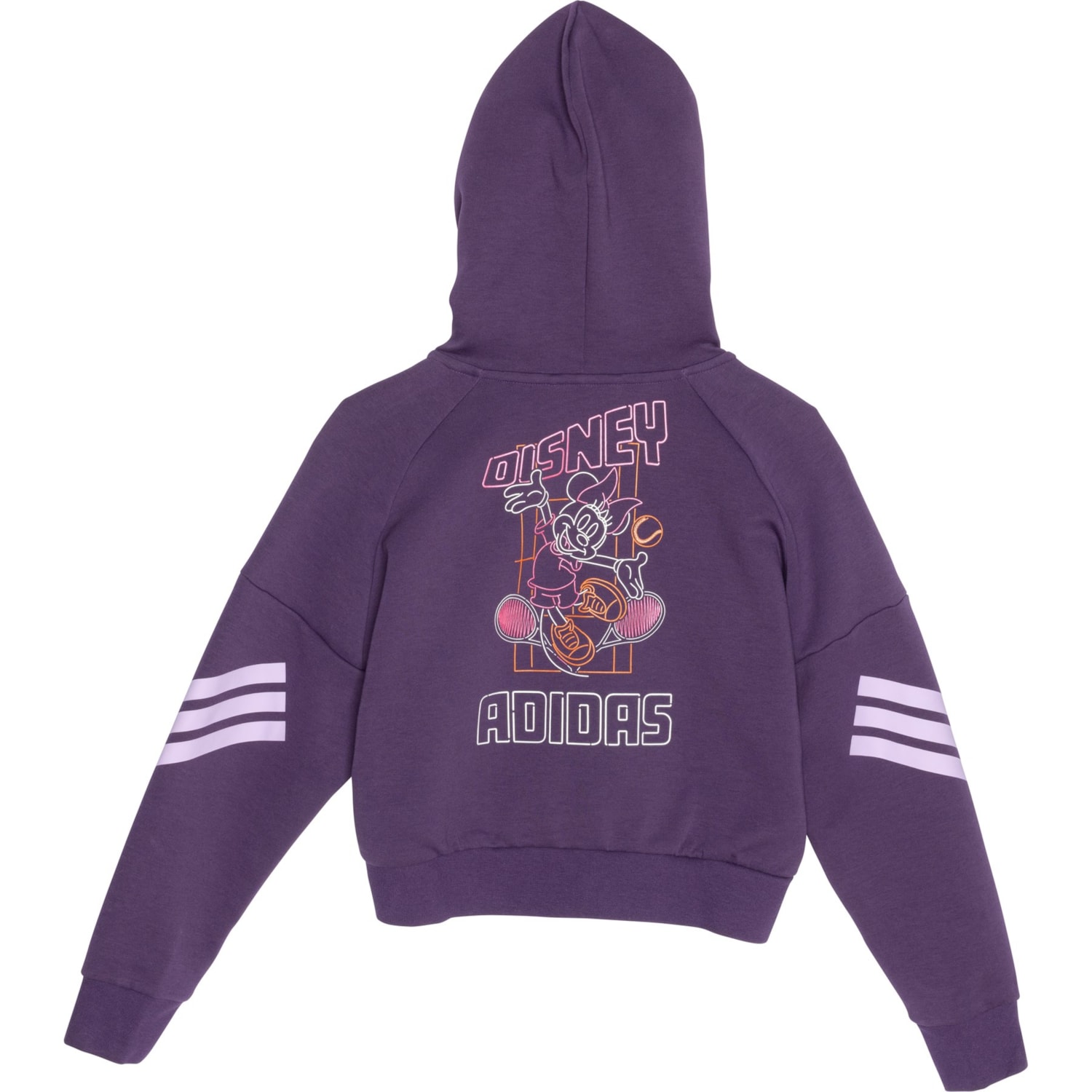 adidas Big Girls Minnie Mouse Hoodie - Full Zip - Save 60%