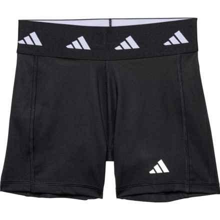 adidas Big Girls TechFit Shorts in Black