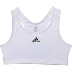 adidas Big Girls Techfit® Sports Bra - Medium Impact in White