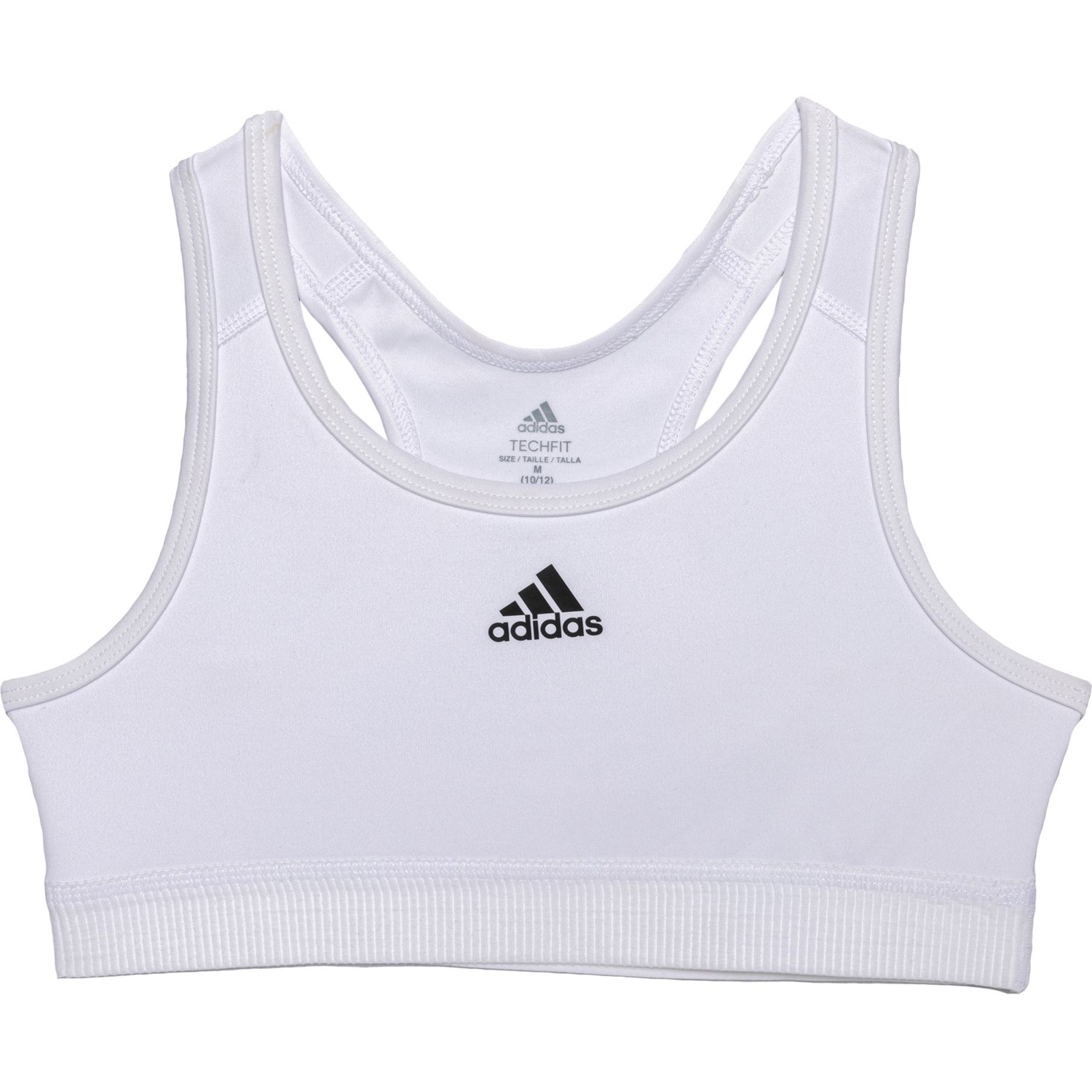 Adidas sports bra size online