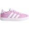 4VYVY_3 adidas Big Girls VL Court 3.0 Sneakers - Suede