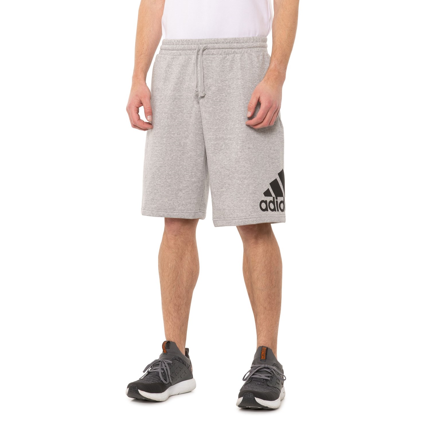 Adidas Big Logo Fleece Shorts (For Men)