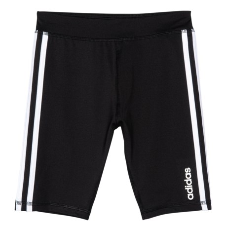 girls black bike shorts