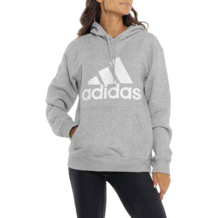 adidas BL Fleece Hoodie in M. Grey H.