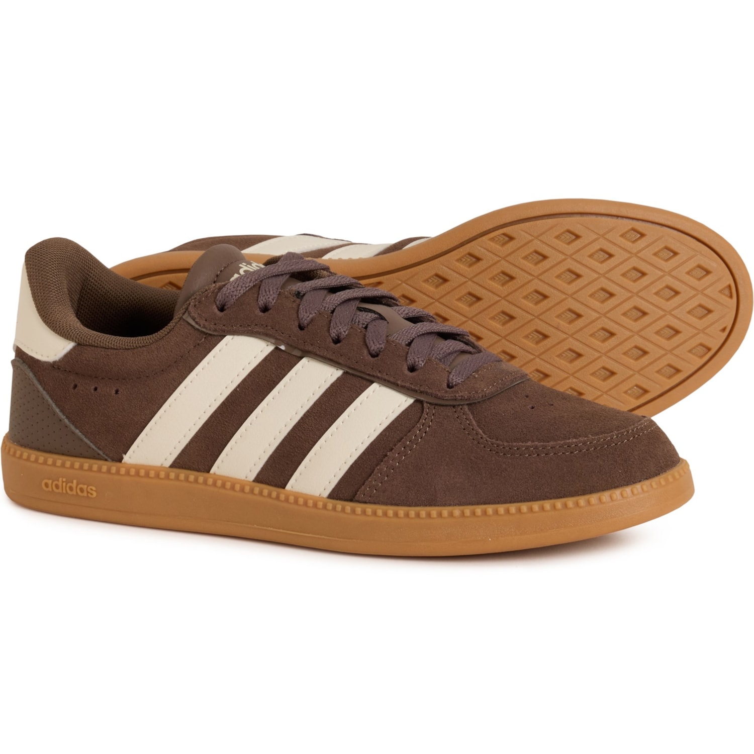 adidas Boys and Girls Breaknet Sleek Sneakers - Suede