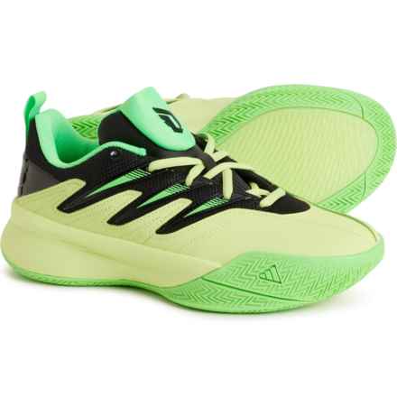 adidas Boys Dame Certified 3 Basketball Shoes in Pulse Lime
