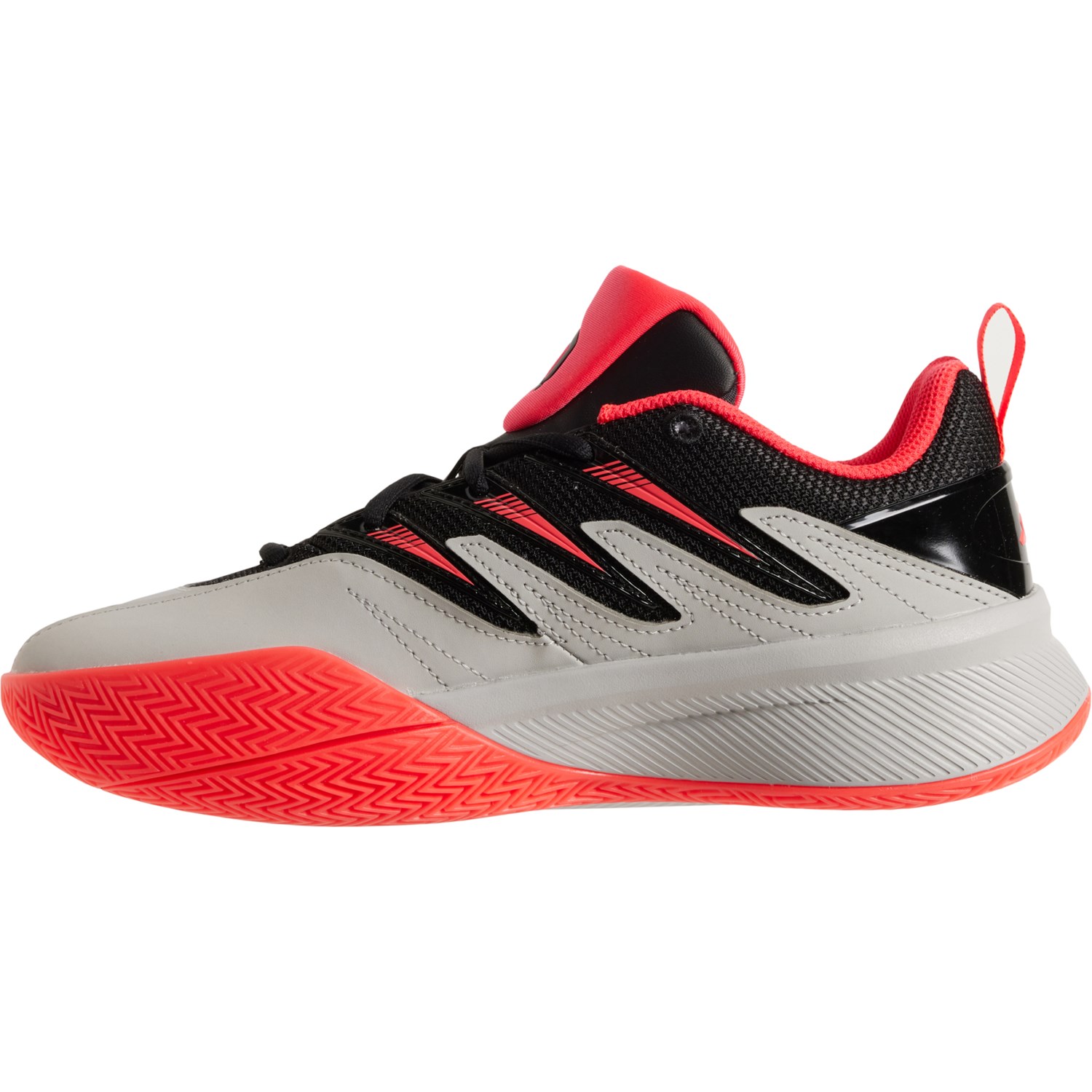 adidas Boys Dame Certified 3 - Shoes Lucid Red/Grey/Black Size 05.5