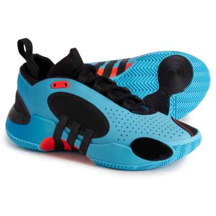 adidas Boys D.O.N. Issue 5 Basketball Shoes in Bright Cyan