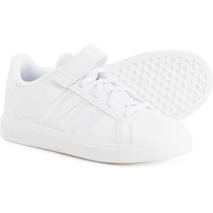 adidas Boys Grand Court 2.0 Shoes in Ftwr White