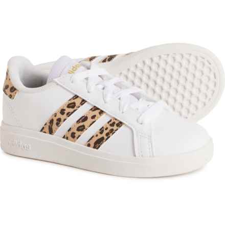 adidas Boys Grand Court 2.0 Sneakers in Ftwr White