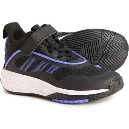 adidas Boys OwntheGame 3.0 Basketball Shoes in Core Black