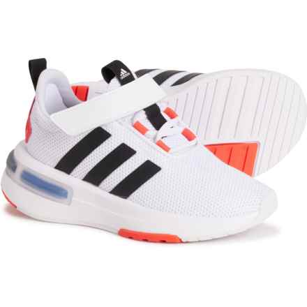 adidas Boys Racer TR23 EL Running Shoes in Footwear White