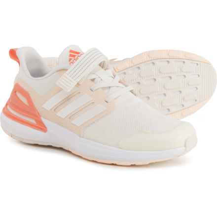 adidas Boys Rapidasport El K Running Shoes in Off White