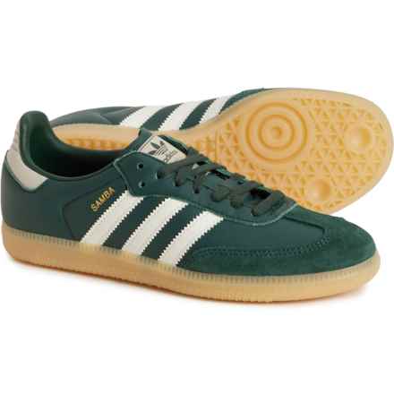 adidas Boys Samba OG J Sneakers - Leather in Mineral Green
