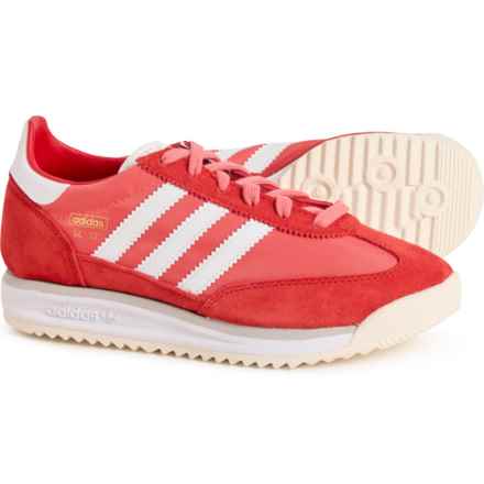 adidas Boys SL 72 Running Shoes - Leather in Preloved Scarlet