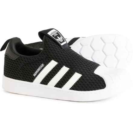 adidas Boys Superstar 360 Shoes - Slip-Ons in Core Black