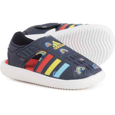 adidas Boys Water Closed-Toe Sandals in Legend Ink