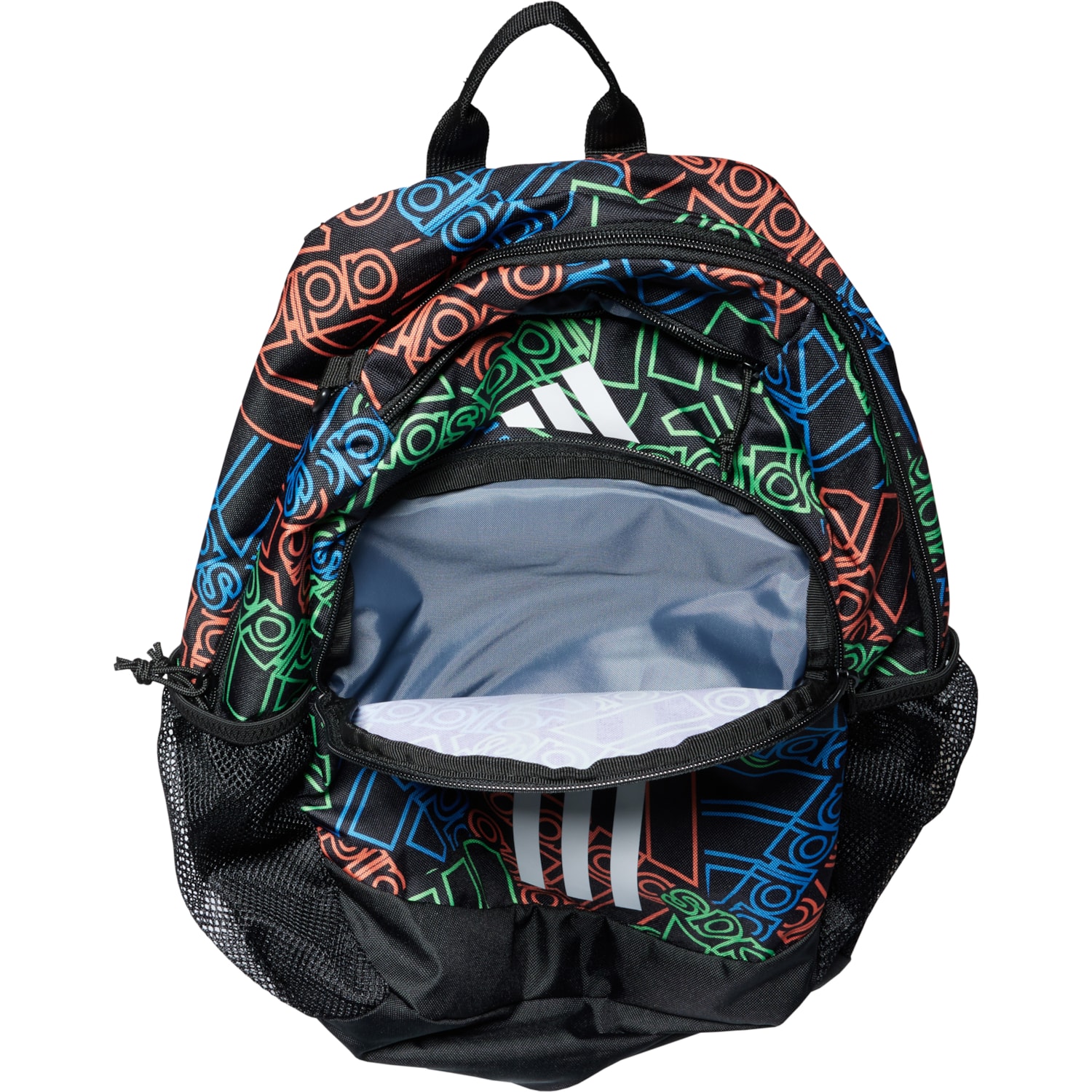 adidas backpack bts adidas Originator Small Backpack for Men and women, athletic book bag with Laptop Sleeve, Outline Bos Toss-Black/Black/White, One Size