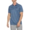 adidas Camo Chest Print Polo Shirt - Short Sleeve in Tech Ink