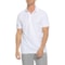 adidas Camo Chest Print Polo Shirt - Short Sleeve in White