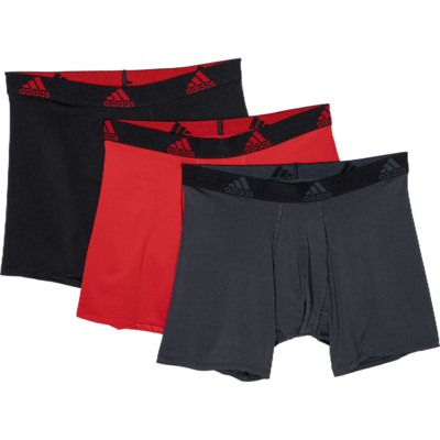 adidas Core-Performance Boxer Briefs - 3-Pack - Save 60%