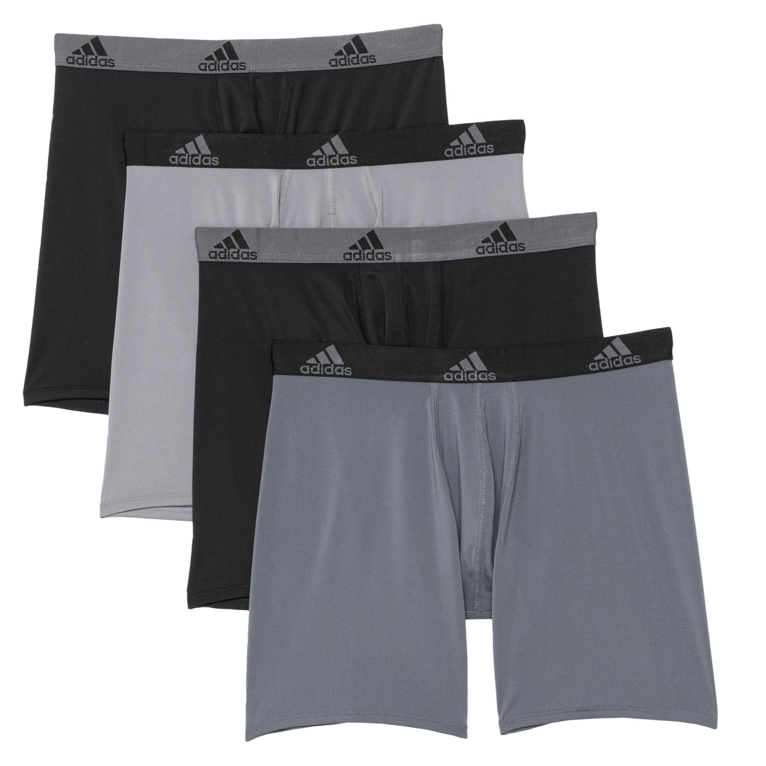 adidas Core Performance Boxer Briefs - 4-Pack - Save 60%