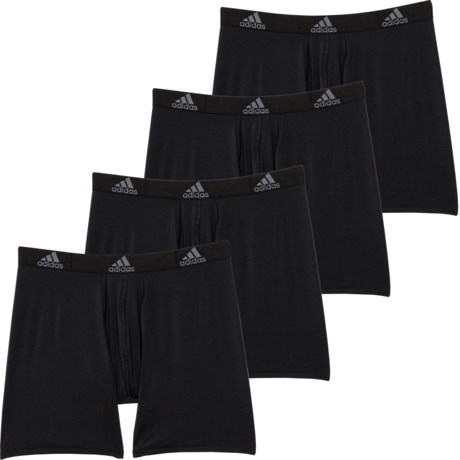 Adidas Men’s Underwear Boxer Briefs Shorts 4 PACKS NV GR BL RI Clima HIPTRO  Kore 