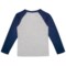 415UD_2 adidas Cotton Jersey Baseball Shirt - Long Sleeve (For Little Boys)