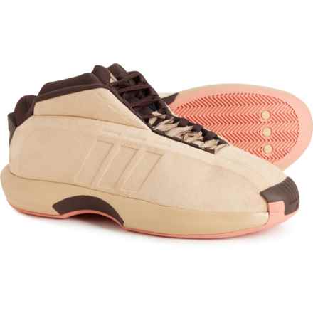 adidas Crazy 1 Basketball Shoes - Leather (For Men) in Magic Beige