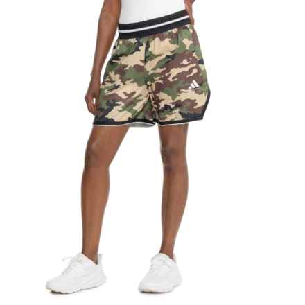 adidas Crazy Lite Basketball Shorts in Hazy Beige