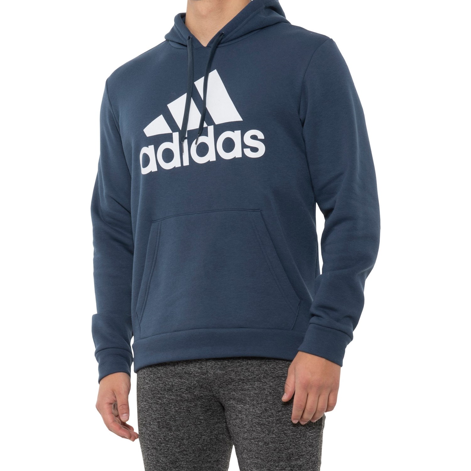 Adidas CVC Fleece Hoodie (For Men)