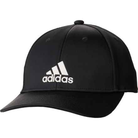adidas Decision 3 Baseball Cap in Black/White