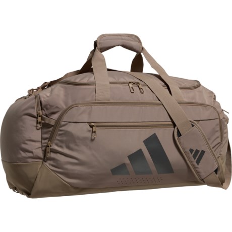 adidas Defender 5 Medium Duffel Bag - Chalky Brown-Gunmetal - Save 16%