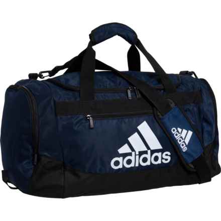adidas Defense 2 Duffel Bag - Medium - Team Navy Blue-White-Black in Team Navy Blue/White/Black