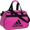 adidas Diablo II Duffel Bag - Small, Intense Pink-Black in Intense Pink/Black