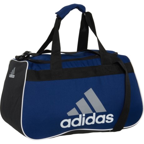 adidas Diablo II Small Duffel Bag - Real Blue-Light Onix Grey-White ...