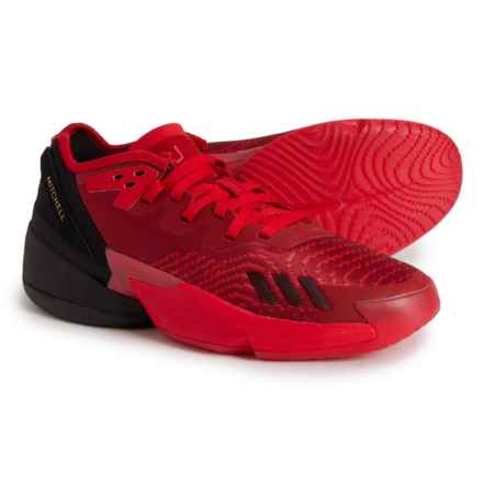adidas D.O.N. Issue 4 Low Basketball Shoes (For Men) in Vivid Red