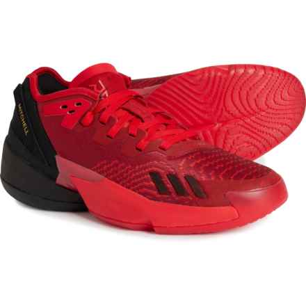 adidas D.O.N. Issue 4 Low Basketball Shoes (For Men) in Vivid Red
