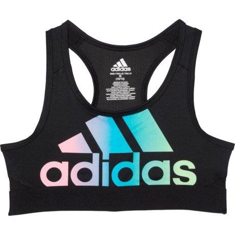 adidas logo bra