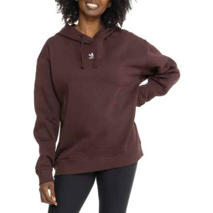 adidas Essential Hoodie in Shadow Brown