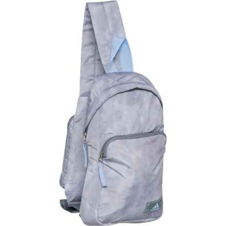adidas Essentials 2 Sling Crossbody Bag (For Women) in Stone Wash Grey/Blue Dawn