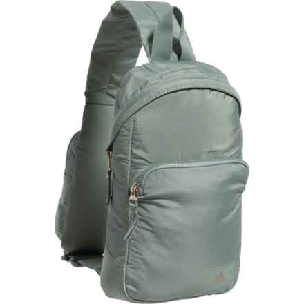 adidas Essentials 2 Sling Crossbody Bag in Silver Green/Gilver