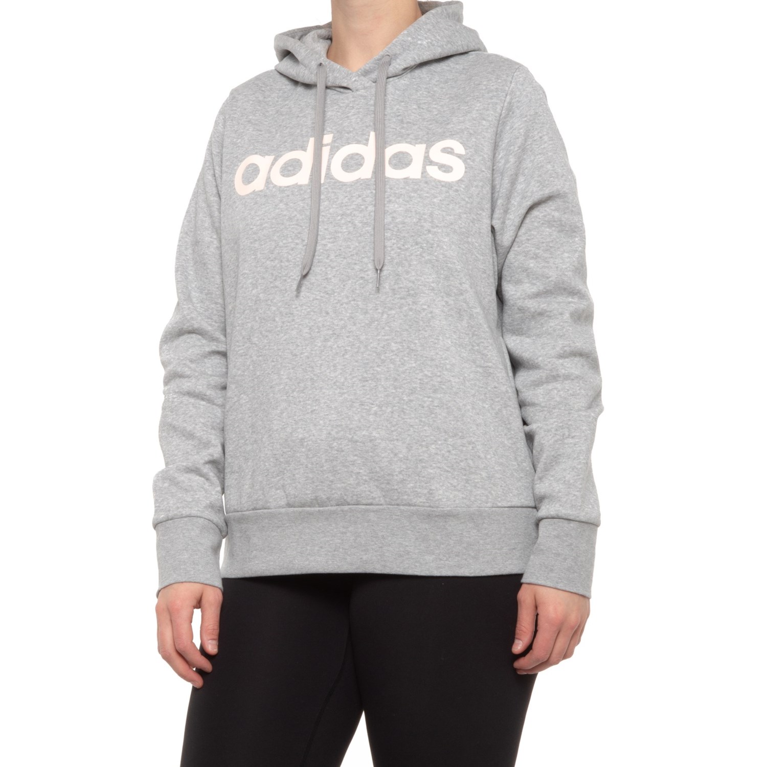 adidas essentials linear hoodie