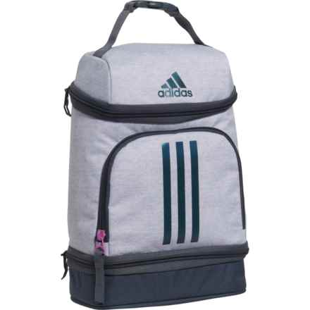 adidas Excel 2 Lunch Bag in Jersey White/Shadow Chrome/Onyx Grey