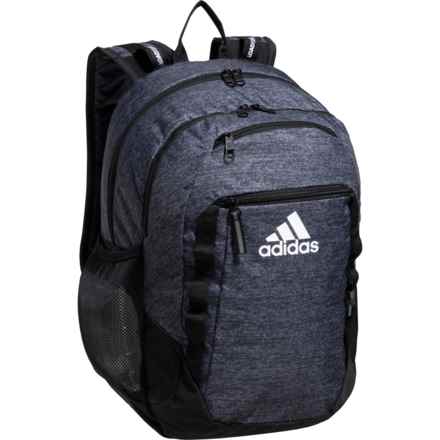 adidas Excel 6 Backpack - Black-Black-White in Jersey Black/Black/White