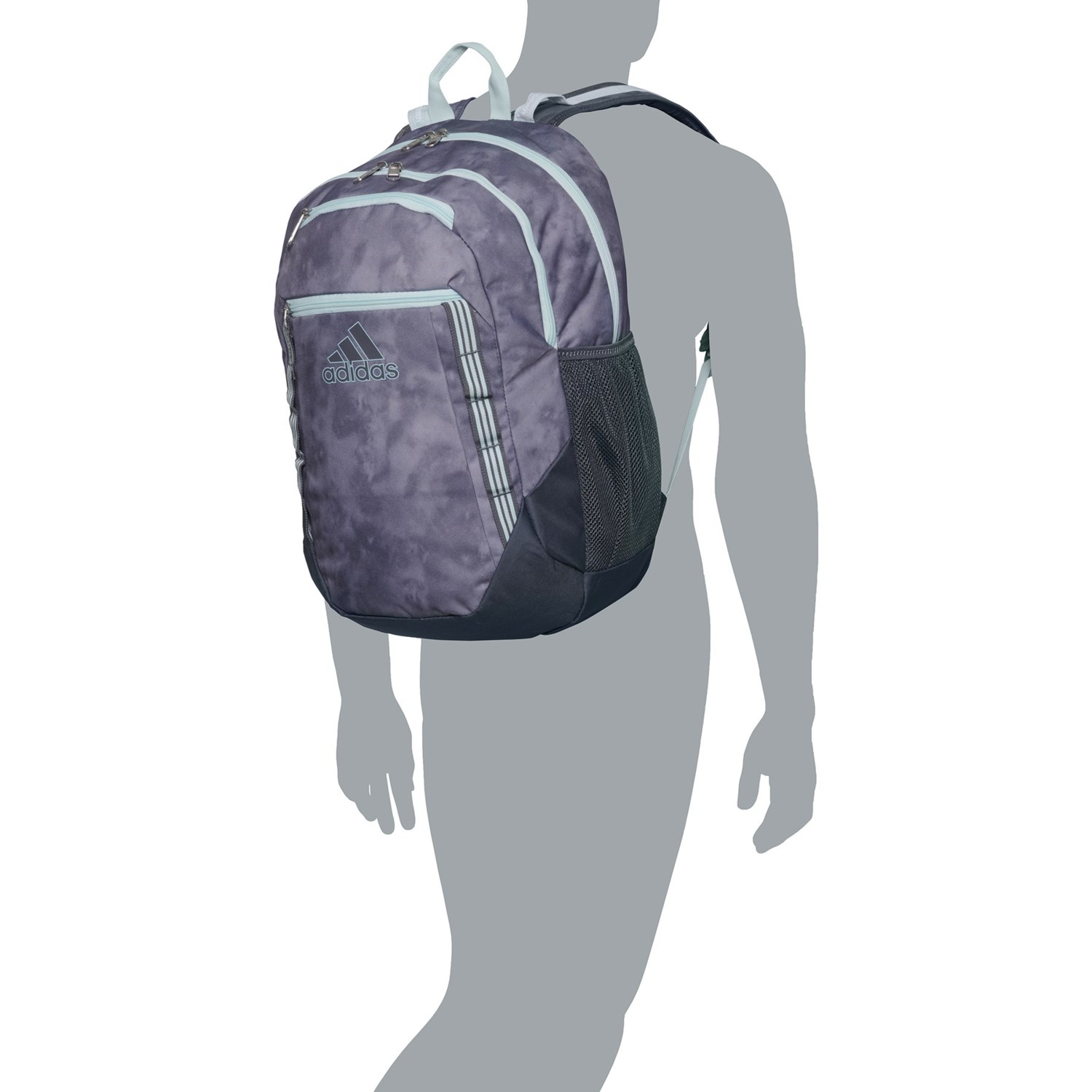 adidas Excel 6 Backpack Stonewash GreyAlmost Blue Save 30