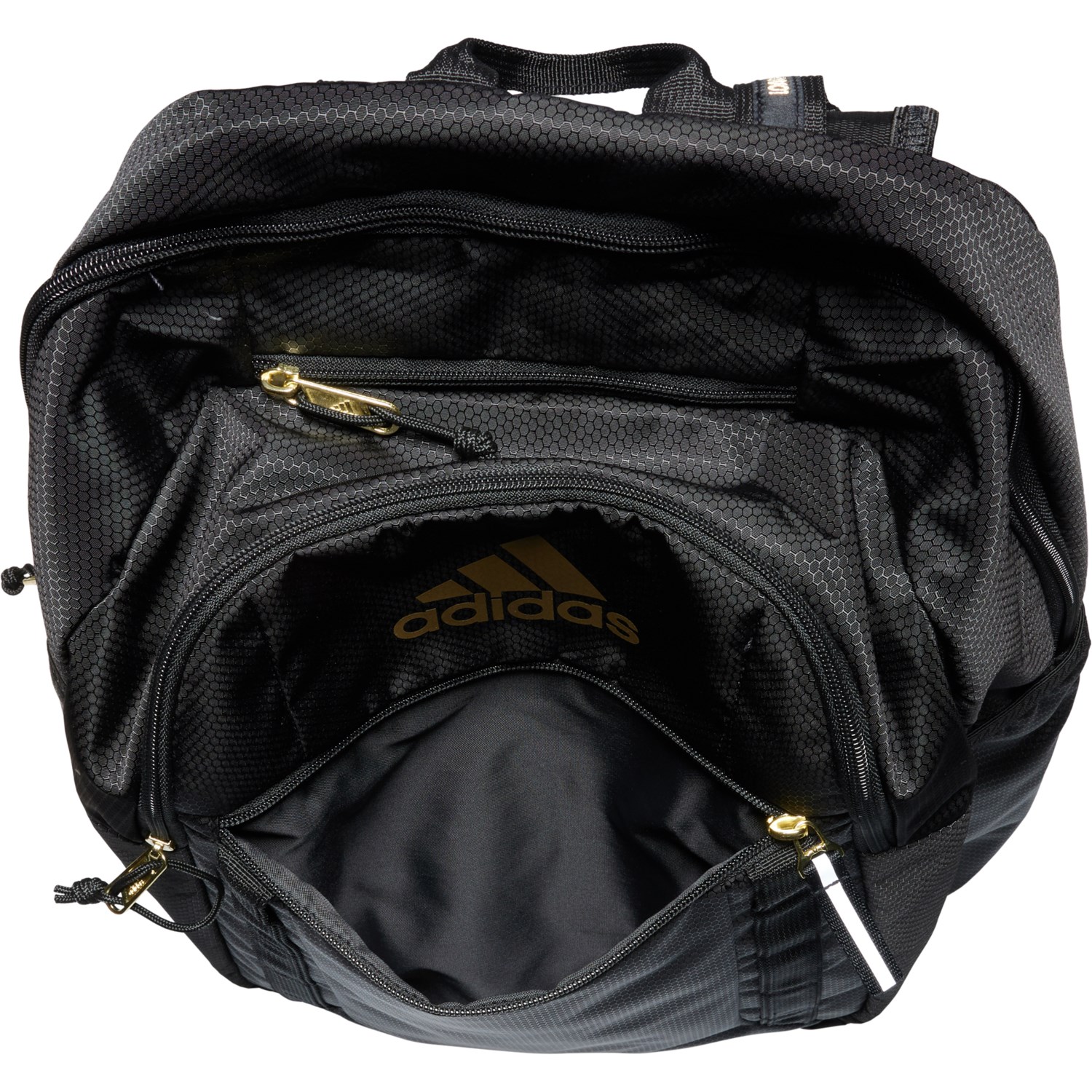 adidas Excel 7 Backpack - Black-Gold Metallic - Save 48%