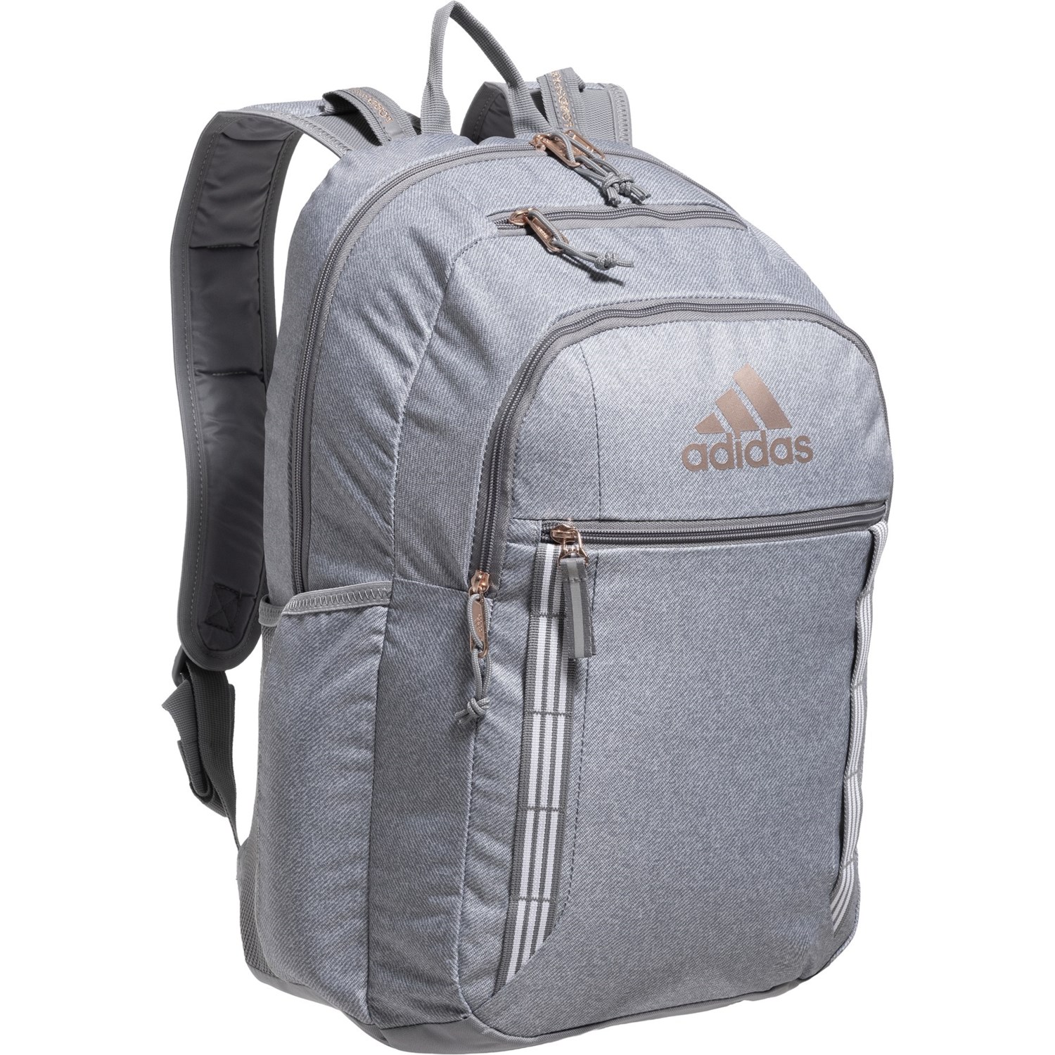 (取寄) アディダス エクセル 7 バックパック - ツイル ゴールド adidas Excel 7 Backpack - Twill Grey-Grey-Rose Gold  Twill Grey/Grey/Rose Gold adidas Excel 7 Backpack - Twill Grey-Grey-Rose Gold - Save 48%