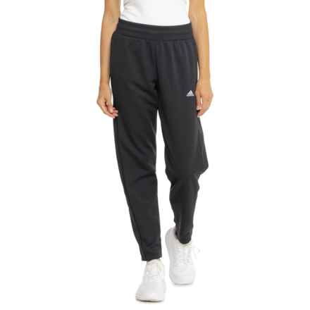 adidas Fleece Tapered Pants in Black